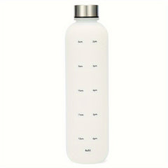 1000ml Frosted Water Bottle Gradient Leakproof Cup Outdoor Fitness Travel