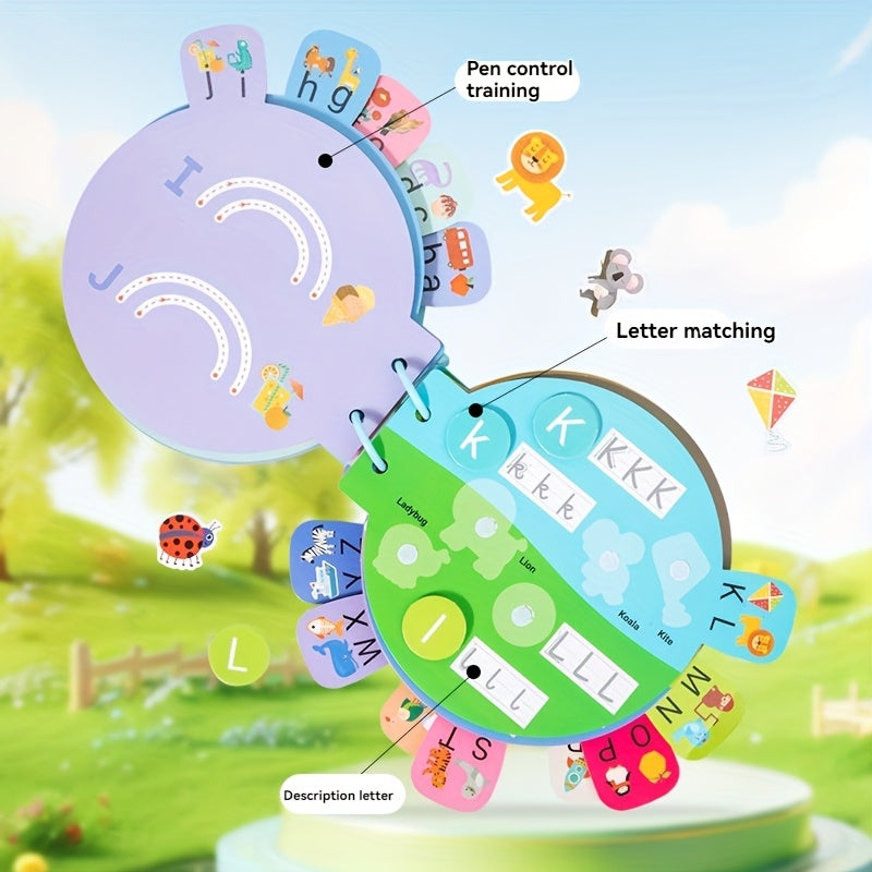 Educational Quiet Book for Kids - Alphabet Learning Toy