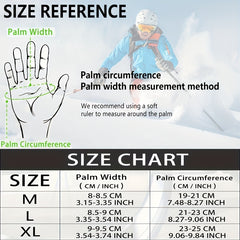 Waterproof Windproof Full Fingers Touchscreen Cycling Gloves Non Slip