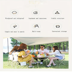 Portable Camping Awning Tent UV Protection Canopy Tent
