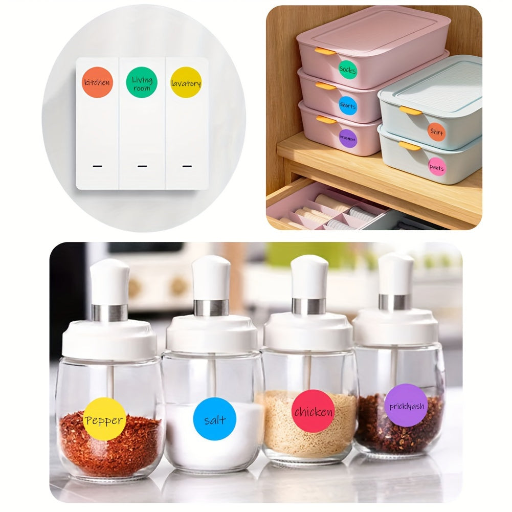 6600pcs Waterproof Colored Dot Sticker 10 Colors School