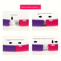 Soft Detachable Fitness Hoop for Home & Gym