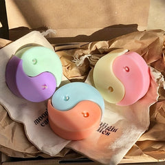 Tai Chi Yin Yang Candle Silicone Mold DIY Handmake Soap Resin Craft Making Mould