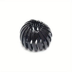 Stretchy Bird Nest Hair Claw Hairpin Ponytail Holder for Women Girls