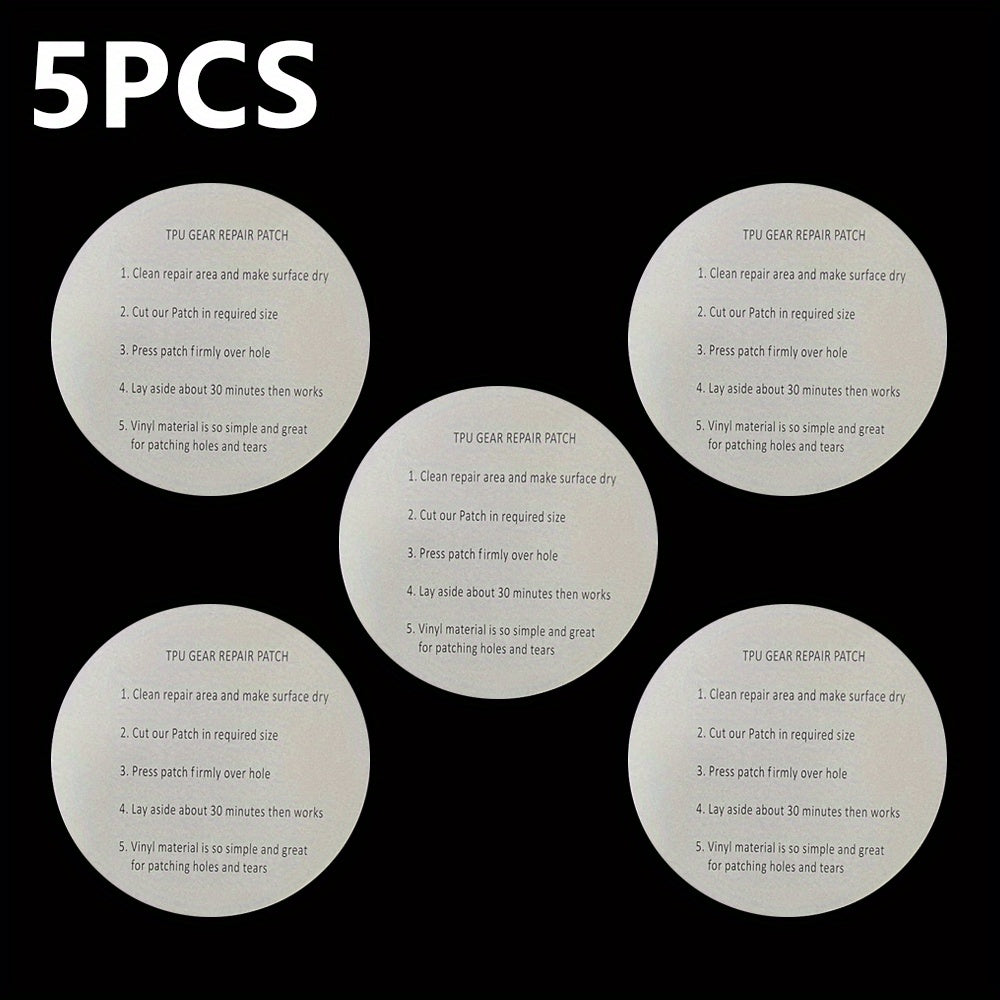 TPU Pool Patch Repair Kit - 2m - For Air Mattress, Pool, Bounce House, Tent