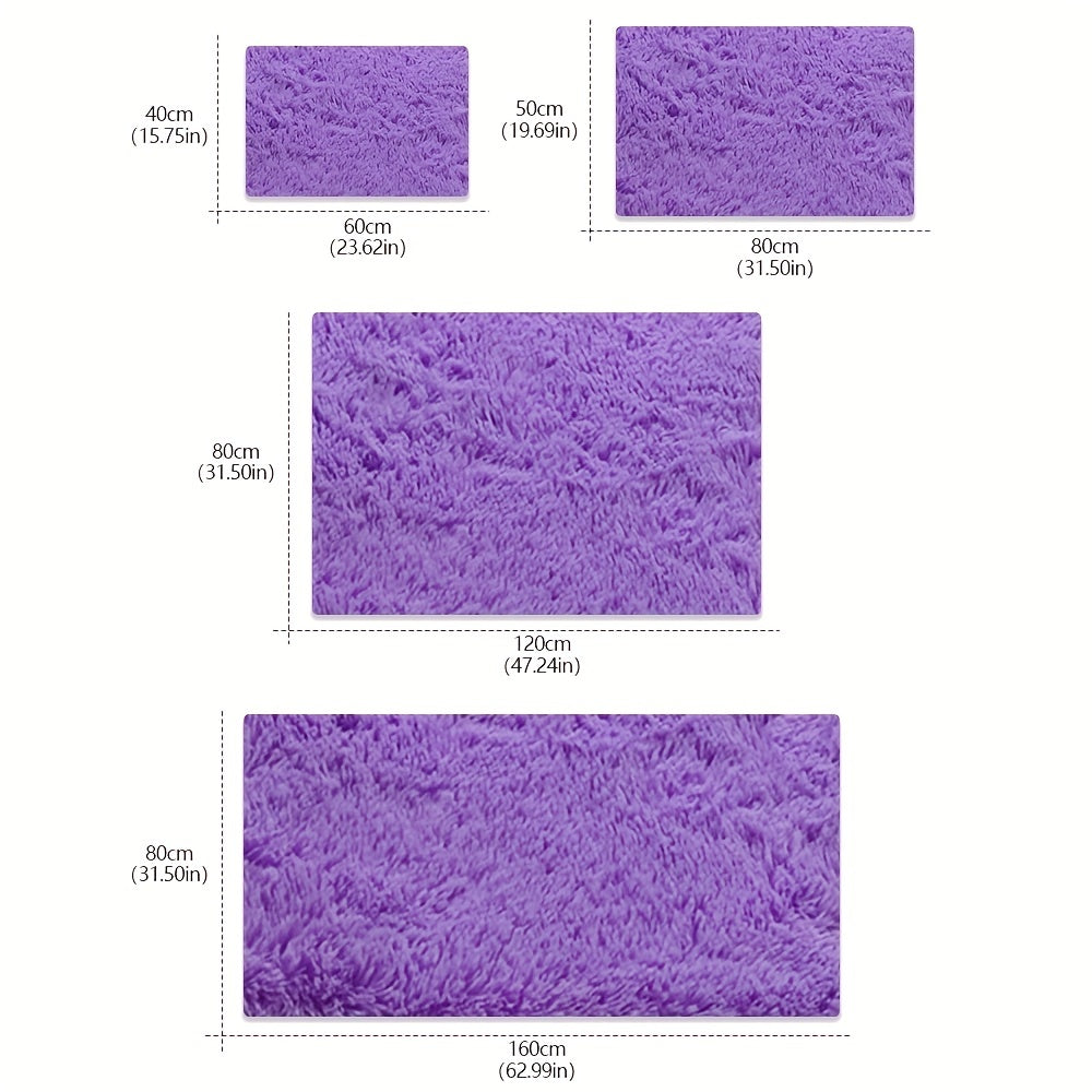 Shag Rug Fluffy Rug Shaggy Rug For Living Room Bedroom Fuzzy Washable Rugs