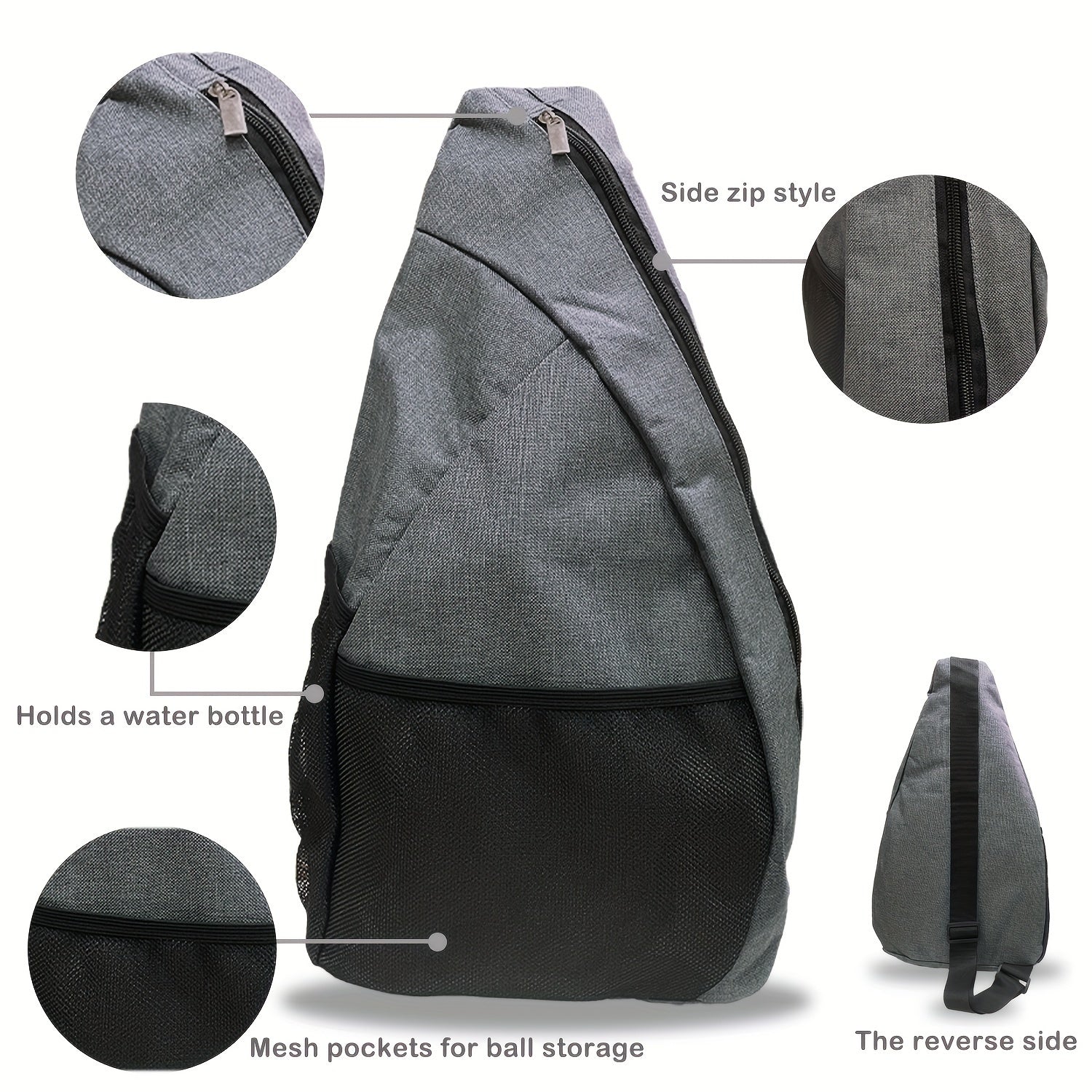 Lightweight Pickleball Racket Bag for 2 Rackets