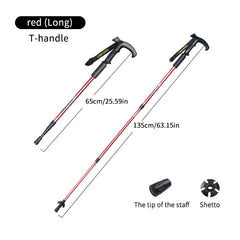 Ultra Lite Telescopic Mountaineering Pole for Hiking & Climbing