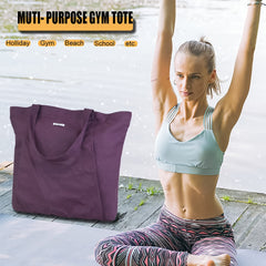 Large Capacity Yoga Mat Storage Bag Solid Handheld Sports Bag