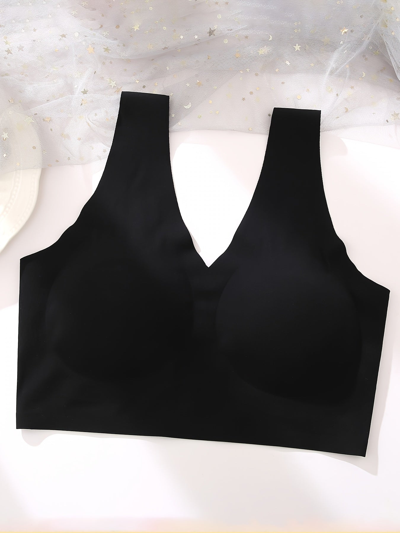 Wireless Sports Bra Comfy & Breathable Running Workout Tank