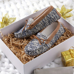 Women's Bowknot Flat Slippers Soft Comfort Shoes