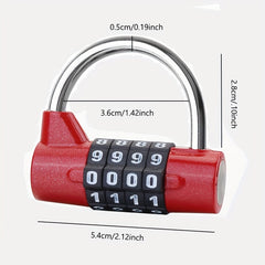 Large Word Horizontal Combination Lock for Gym Wardrobe Cabinet