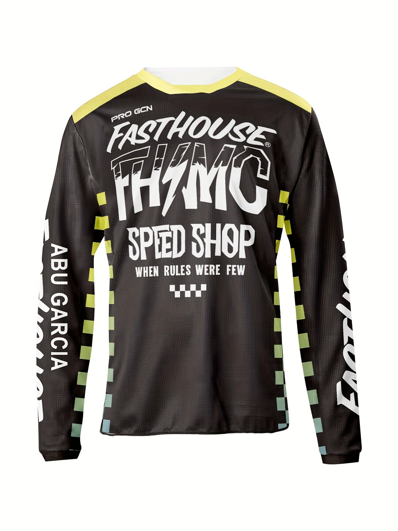 Fasthouse Men's Cycling Jersey Moisture Wicking Long Sleeve