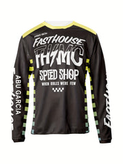 Fasthouse Men's Cycling Jersey Moisture Wicking Long Sleeve