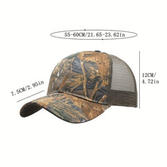 Camouflage Baseball Cap Sun Hat Quick Drying