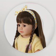 Realistic All Silicone Reborn Baby Doll Girl Toy