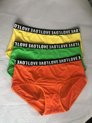 Women's Plus Size Panties Set Soft High Waisted Stretchy 3pcs Set