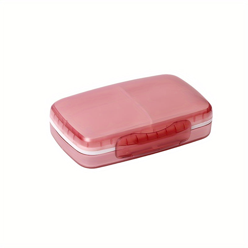 Travel Pill Dispenser Airtight 8 Compartments