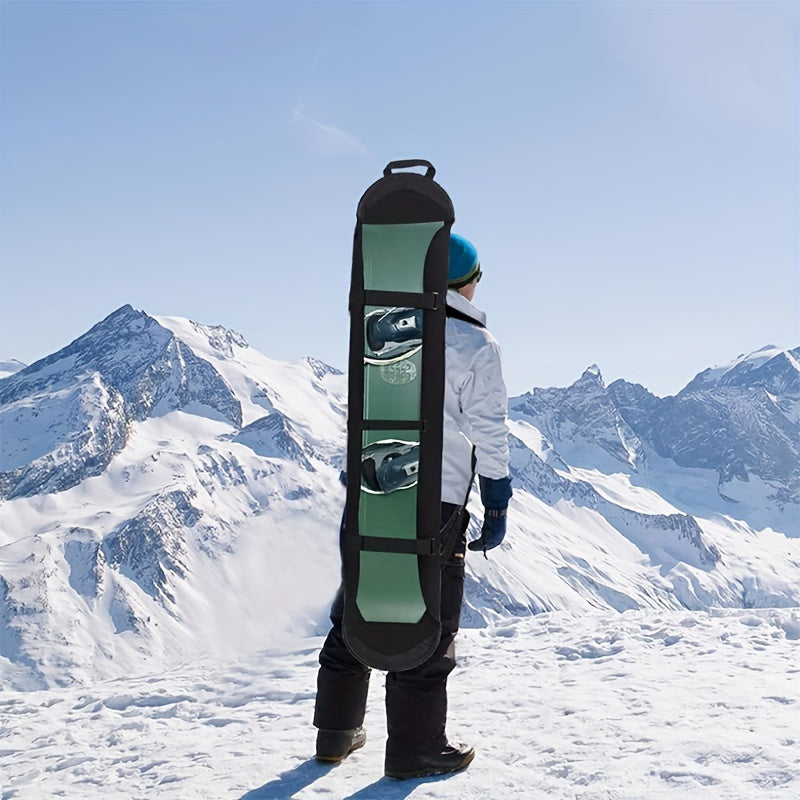 Waterproof Ski Board Cover w/ Shoulder Strap, 55-63in Skii