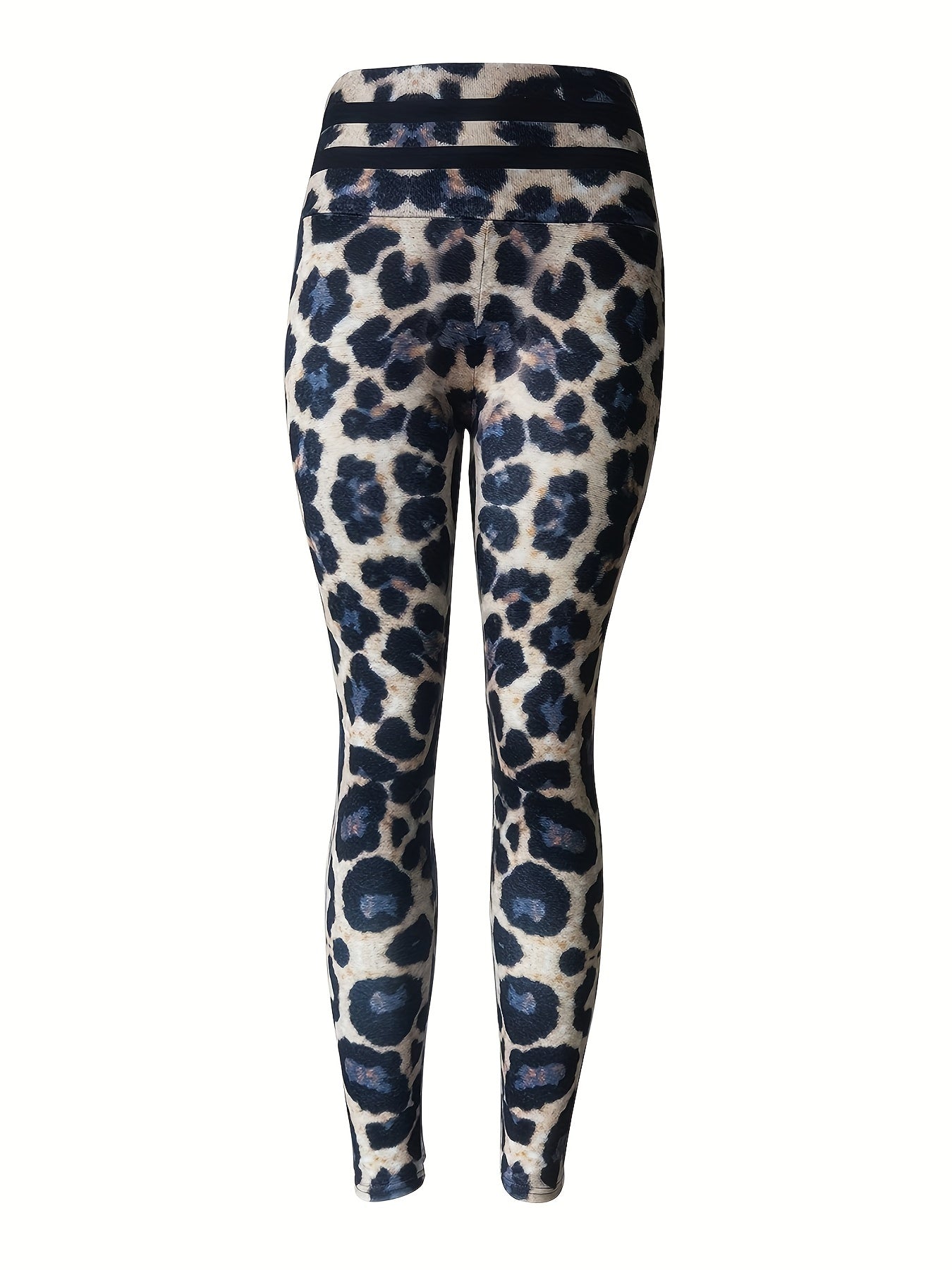 Leopard Print High Waist Yoga Leggings Women's Activewear