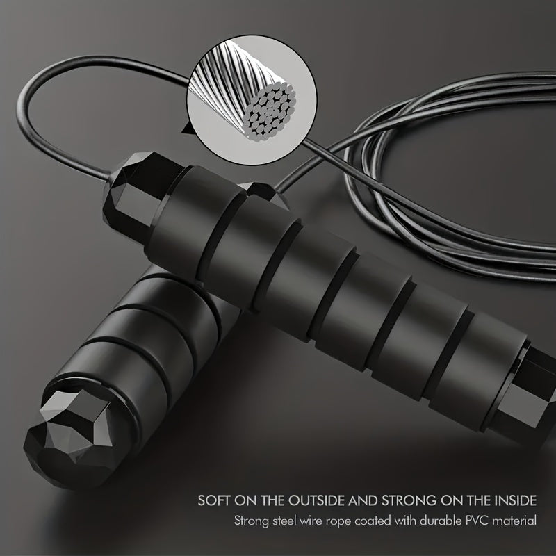 Weighted Skipping Rope for Fitness Exercise and Weight Loss