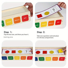 Shape Matching Coin Box Puzzle with Blocks