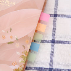 100 Waterproof Colored Sticky Notes Self Adhesive Pads for Planner Home Office