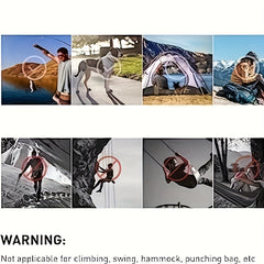 10pcs Small Carabiner Keychain Hook for Camping