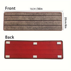 8pcs Stair Pads Self-adhesive Stair Carpet Foot Pads
