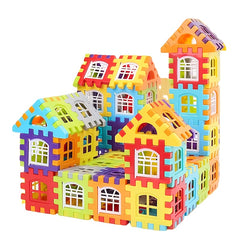 Multicolor Building Blocks DIY House Toy for Presents