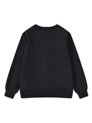 Kids Crewneck Sweatshirts Casual Solid T Shirt Pullover Tops Long Sleeve
