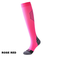 Honeycomb Compression Calf Socks Breathable Sports Workout Socks