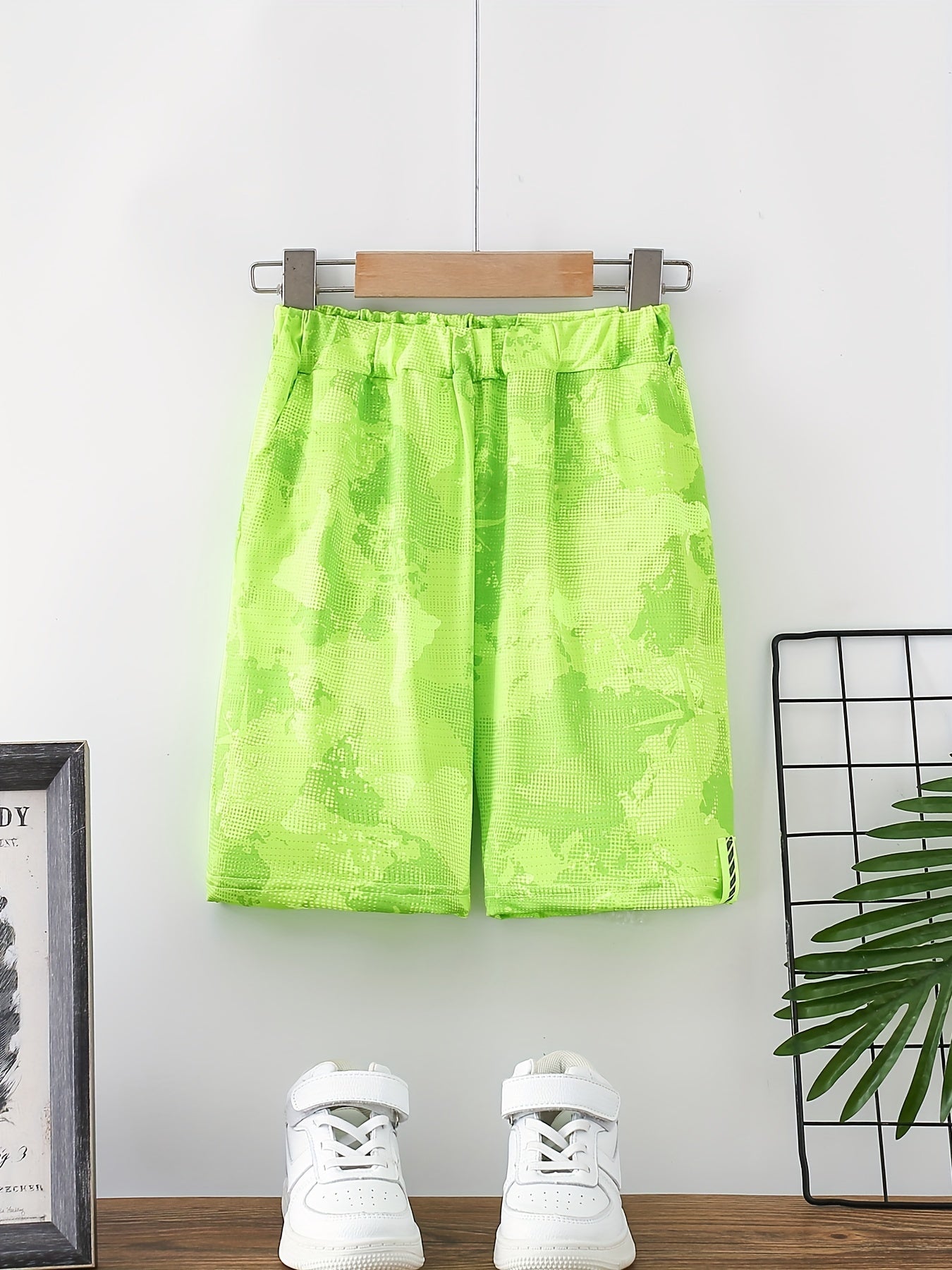 Boys Camo Shorts Comfortable Breathable for Summer