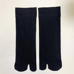 2 Pairs Split Toe Tabi Socks Breathable Non Slip Women's Stockings