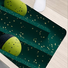 Green Pattern Desktop Office Accessories Mouse Pad