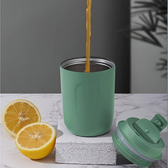 Insulated Stainless Steel Tumbler with Lid - Non Slip Portable Travel Mug