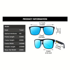 Polarized Sunglasses for Men Fishing Camping Driving Sports