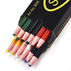 12pcs Sewing Tailor's Chalk Pencils Fabric Marker Pen Sewing Chalk