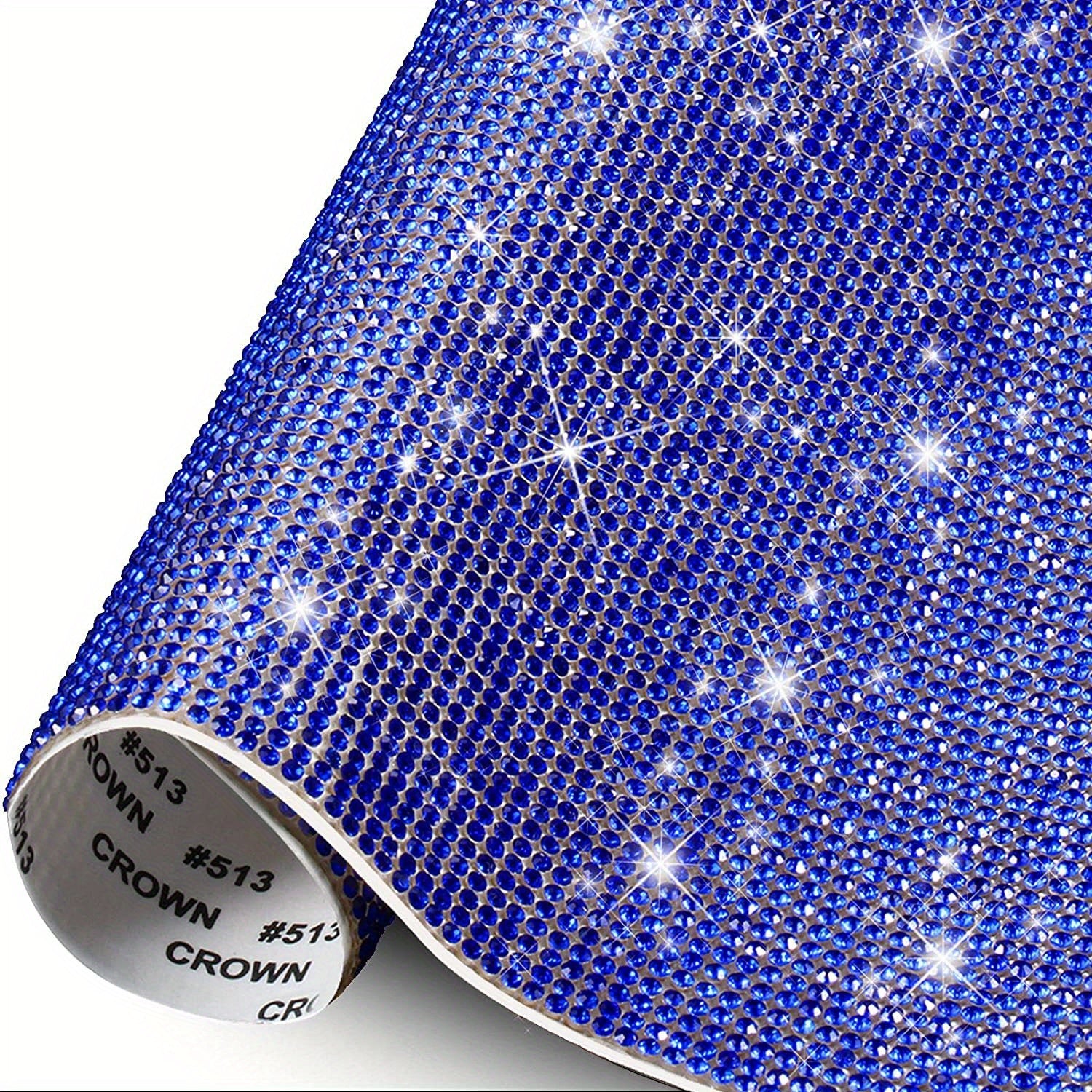 Crystal Rhinestones Sticker Self Adhesive Glitter Gem DIY Car Decoration