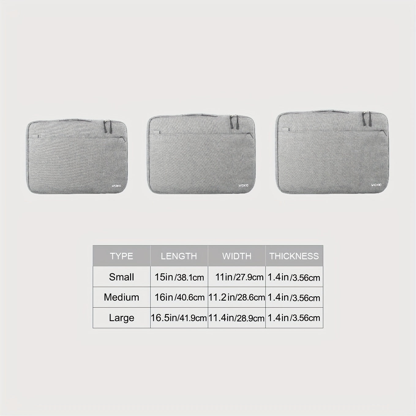 Laptop Case Briefcase for 13 inch MacBook Air/Pro, 12.9 iPad Pro 6th/5/4/3 Gen