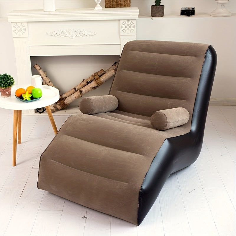 Portable Inflatable Lounger Sofa Outdoor Indoor Recliner