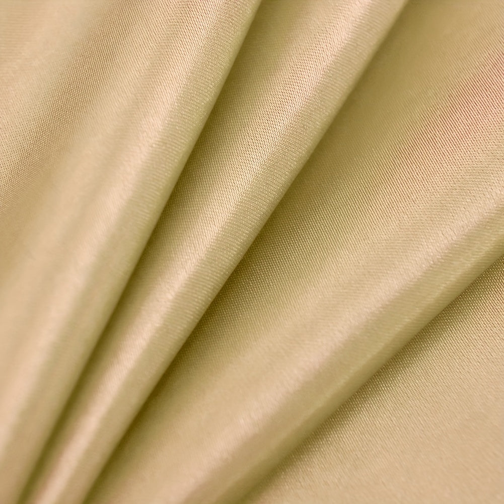 Panel Glossy Solid Curtains Translucent Half Blackout Curtains