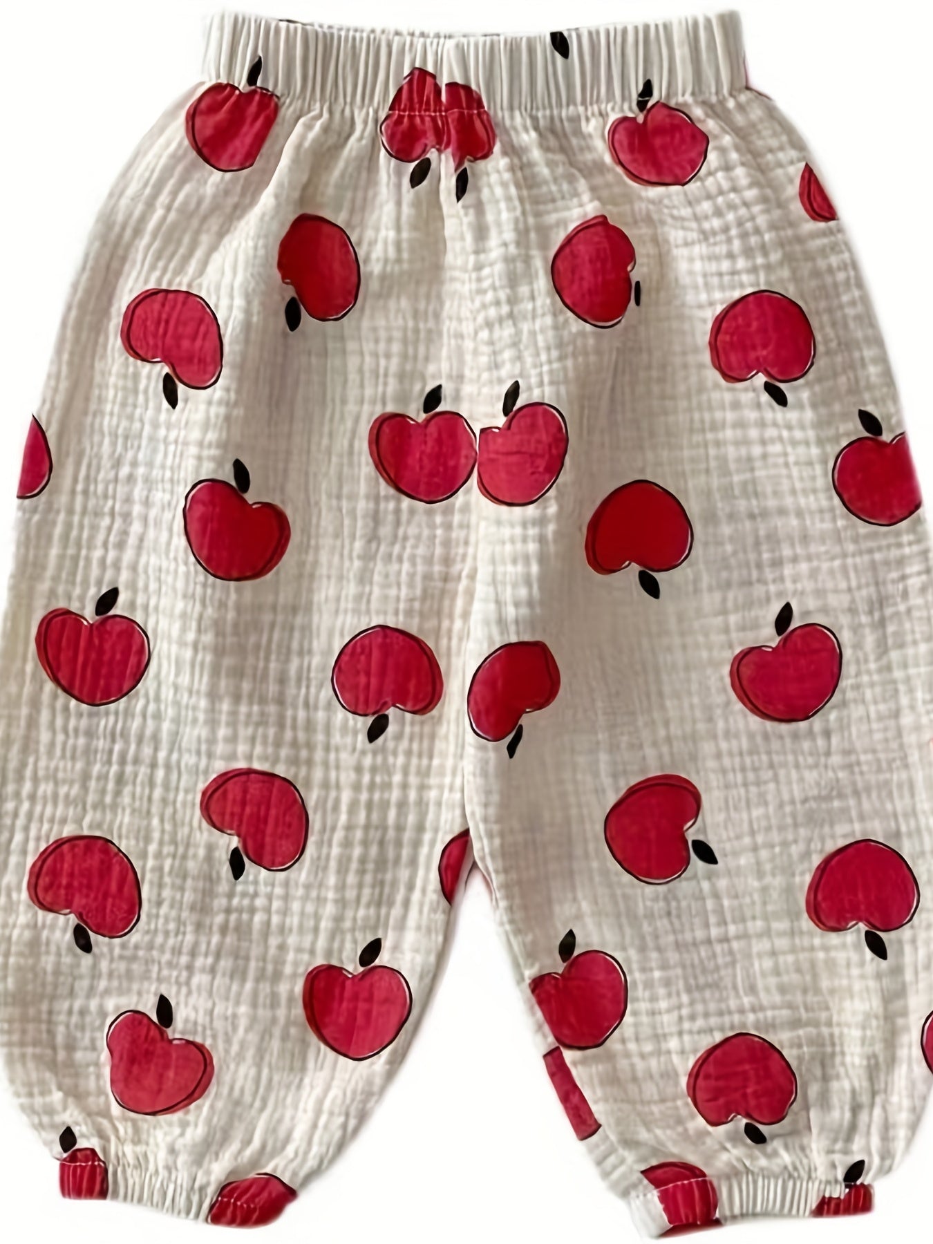Baby's Love Graphic Trousers Loose Casual Pants