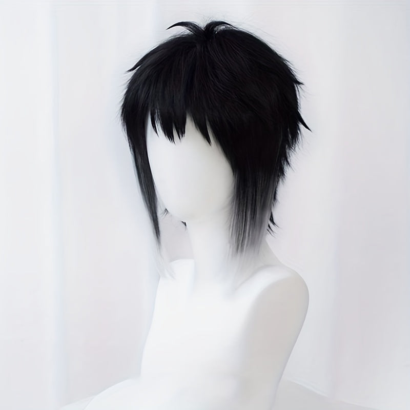 Gradient Heat Resistant Synthetic Wig + Cap