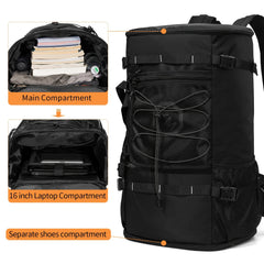 Large Capacity Snowboarding Backpack Men's Shoulder Travel Bag