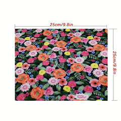 8pcs Multicolor Patchwork Cotton Fabric Sewing Quilting Material DIY Craft