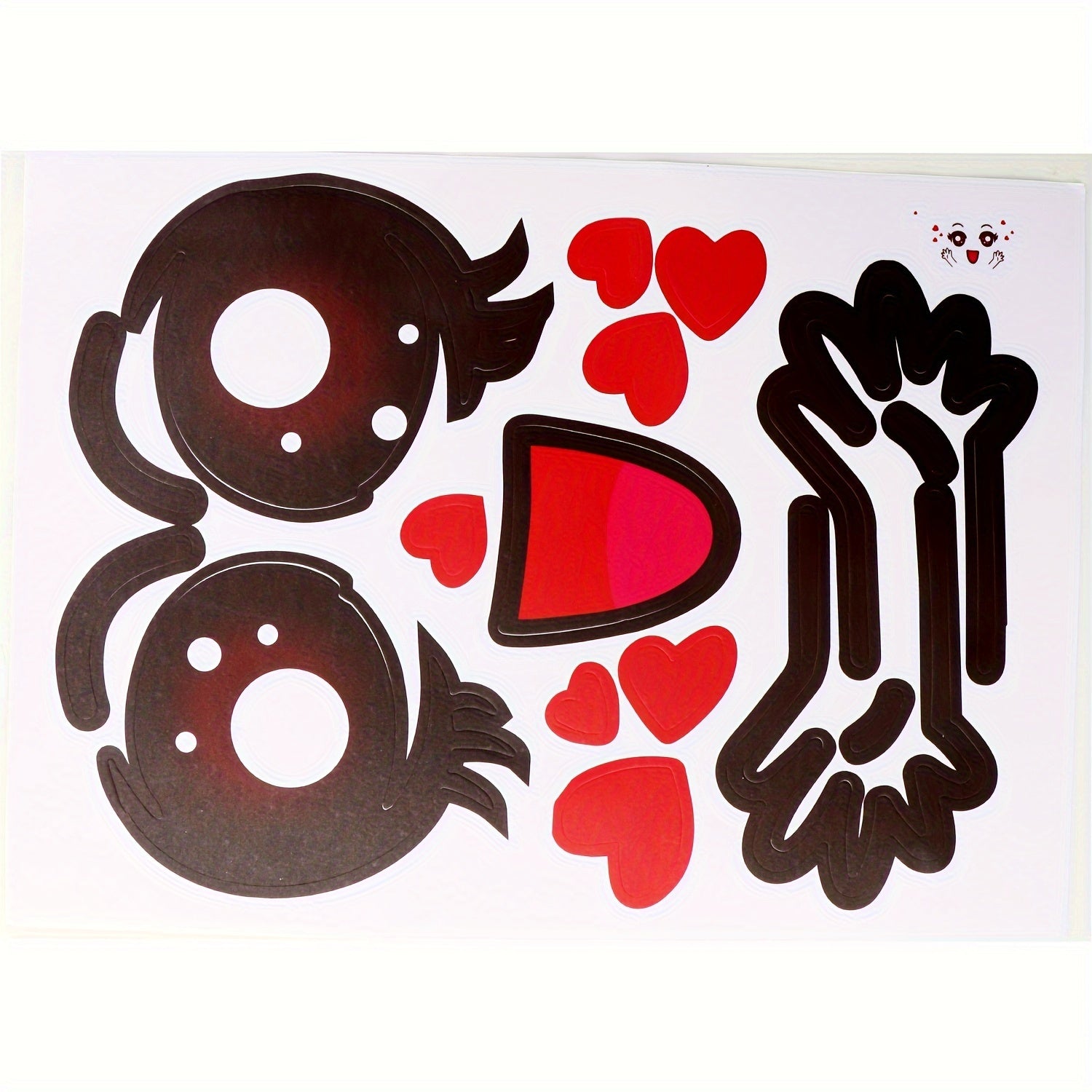 Maternity Pregnancy Belly Stickers Humorous Facial Expressions Photo Props