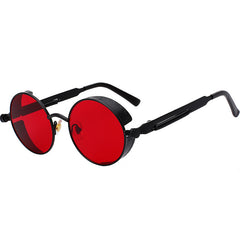 Girl's Steampunk Sunglasses Metal Spring Temple UV Protection