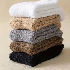 Men's Warm Thermal Crew Socks Plush Comfy Casual Unisex Socks