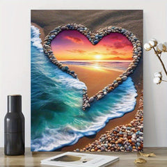Set of 4 Ocean World Whale Beach Paintings 40x50 Unframed